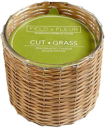 Field+Fleur Soy Wax Wicker Candles - 12 oz. & 21 oz.