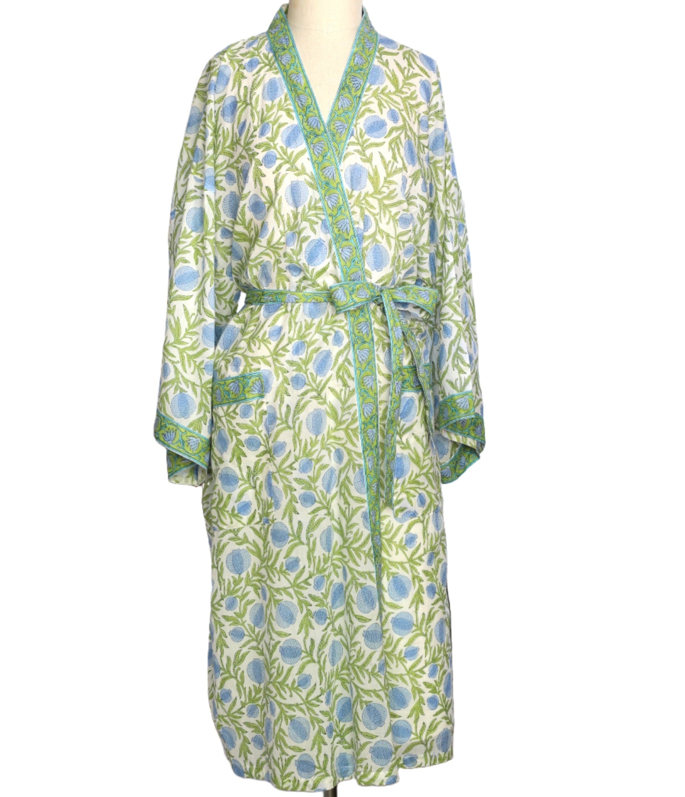 Pacific & Rose Cotton Voile Kimono Robes