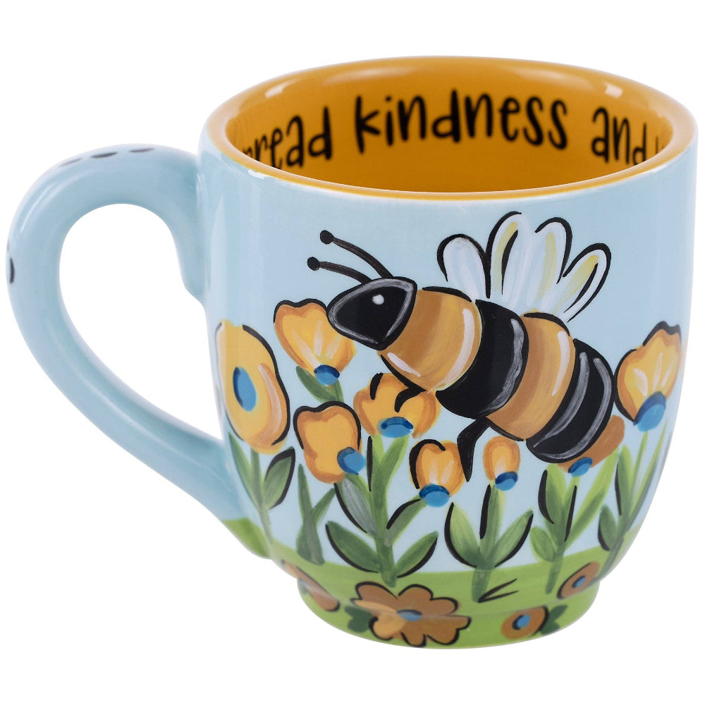 Glory Haus Ceramic "Bee Kind" Mug - 16 oz.