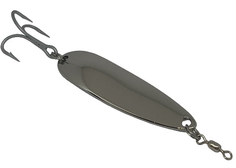 Gator Lures Silver Gator Casting Spoons - 0.75 oz to 3 oz.