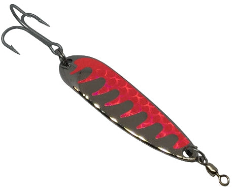 Gator Lures Silver Gator Casting Spoons - 0.75 oz to 3 oz.