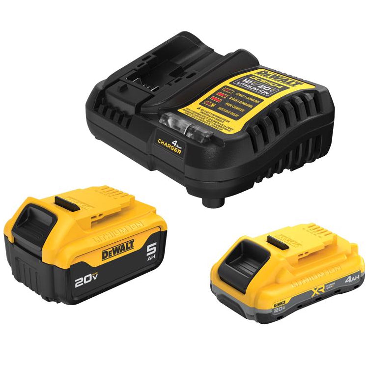 DeWalt 20V MAX Lithium-Ion Batteries & Charger Kit - 3 pc.