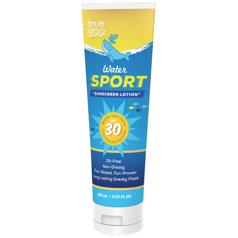 TRUE Zoo Sunscreen Bottle "Sneaky Flask" Novelty Flask - 150 mL