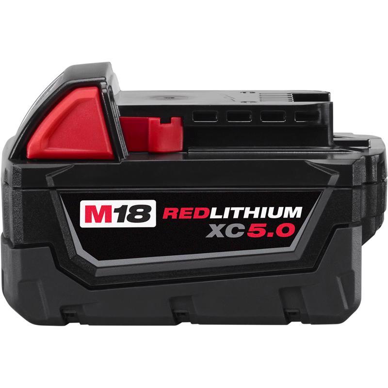 Milwaukee M18 18V RedLithium Batteries - 2Ah to 12Ah