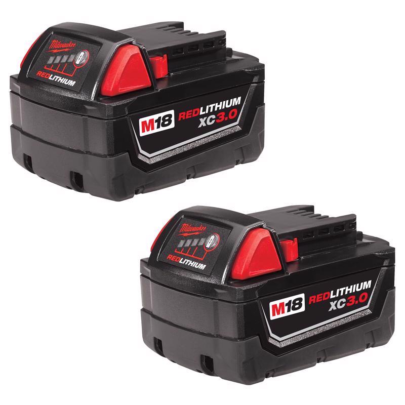 Milwaukee M18 18V RedLithium Batteries - 2Ah to 12Ah