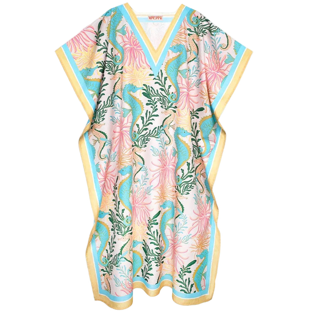Werkshoppe Polyester Caftan Beach & Pool Cover-Ups