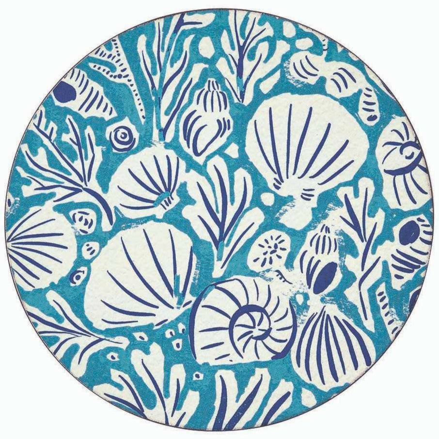 RockFlowerPaper Artful Coasters (Round) - 4 pc.
