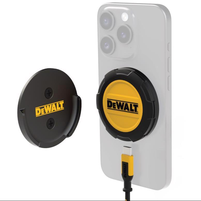 DeWalt Wall-Mounted Magnetic Wireless USB-C Charger