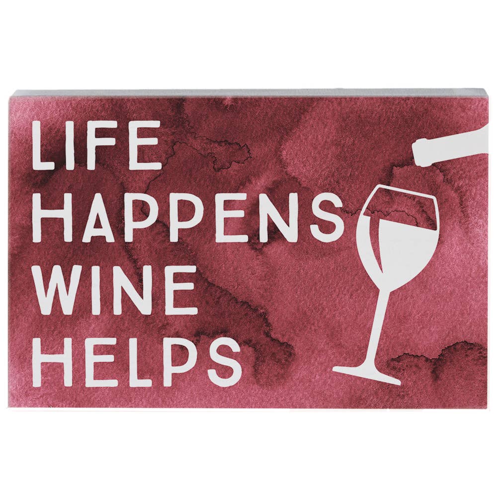 Sincere Surroundings Humorous Pinewood Signs (Small) - 3.5" to 12"