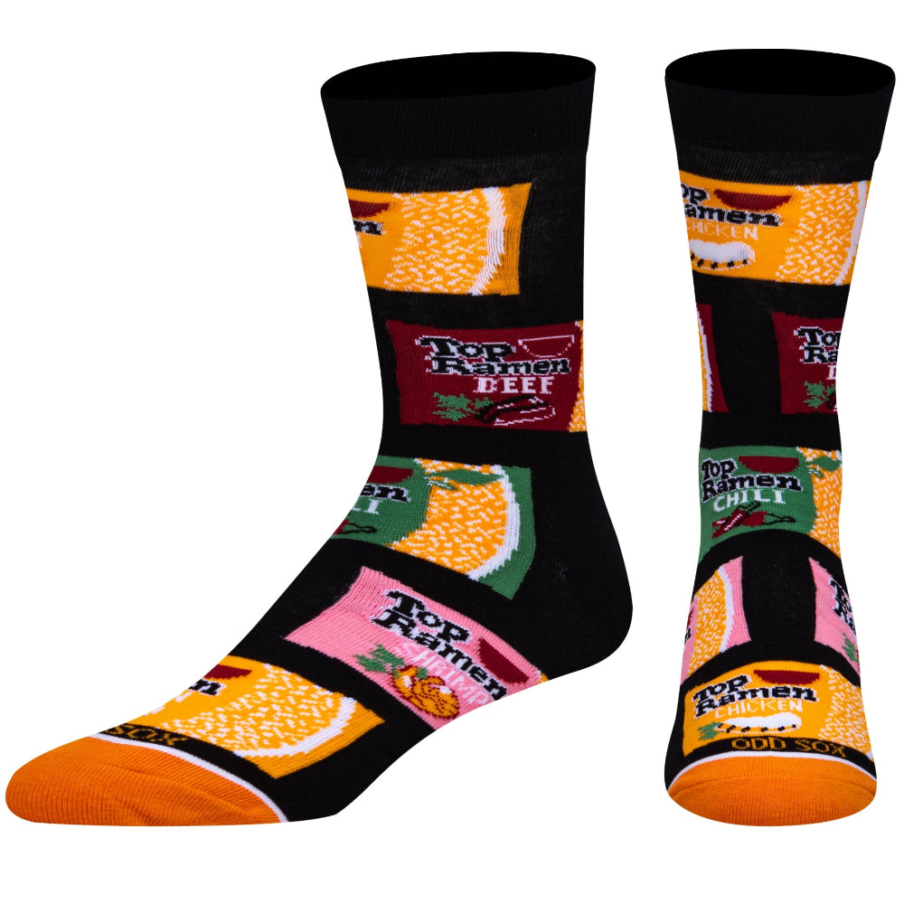 Odd Sox Men's Novelty Socks (Food & Snacks)
