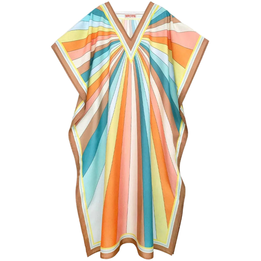 Werkshoppe Polyester Caftan Beach & Pool Cover-Ups