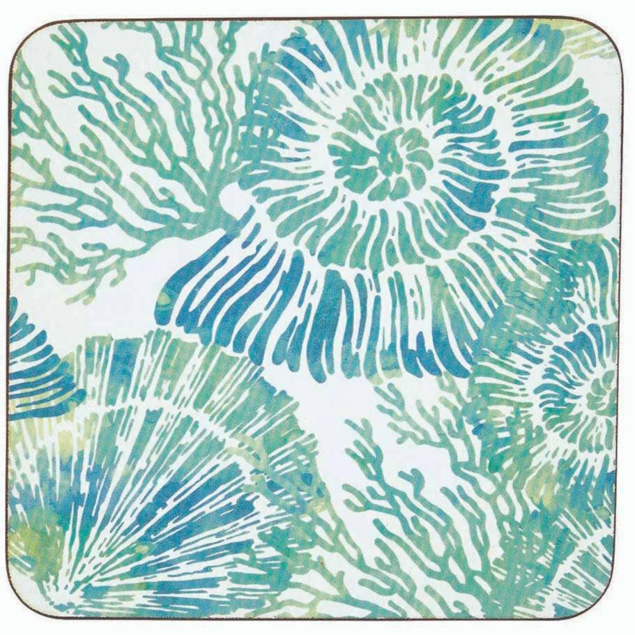 RockFlowerPaper  Artful Coasters (Square) - 4 pc.