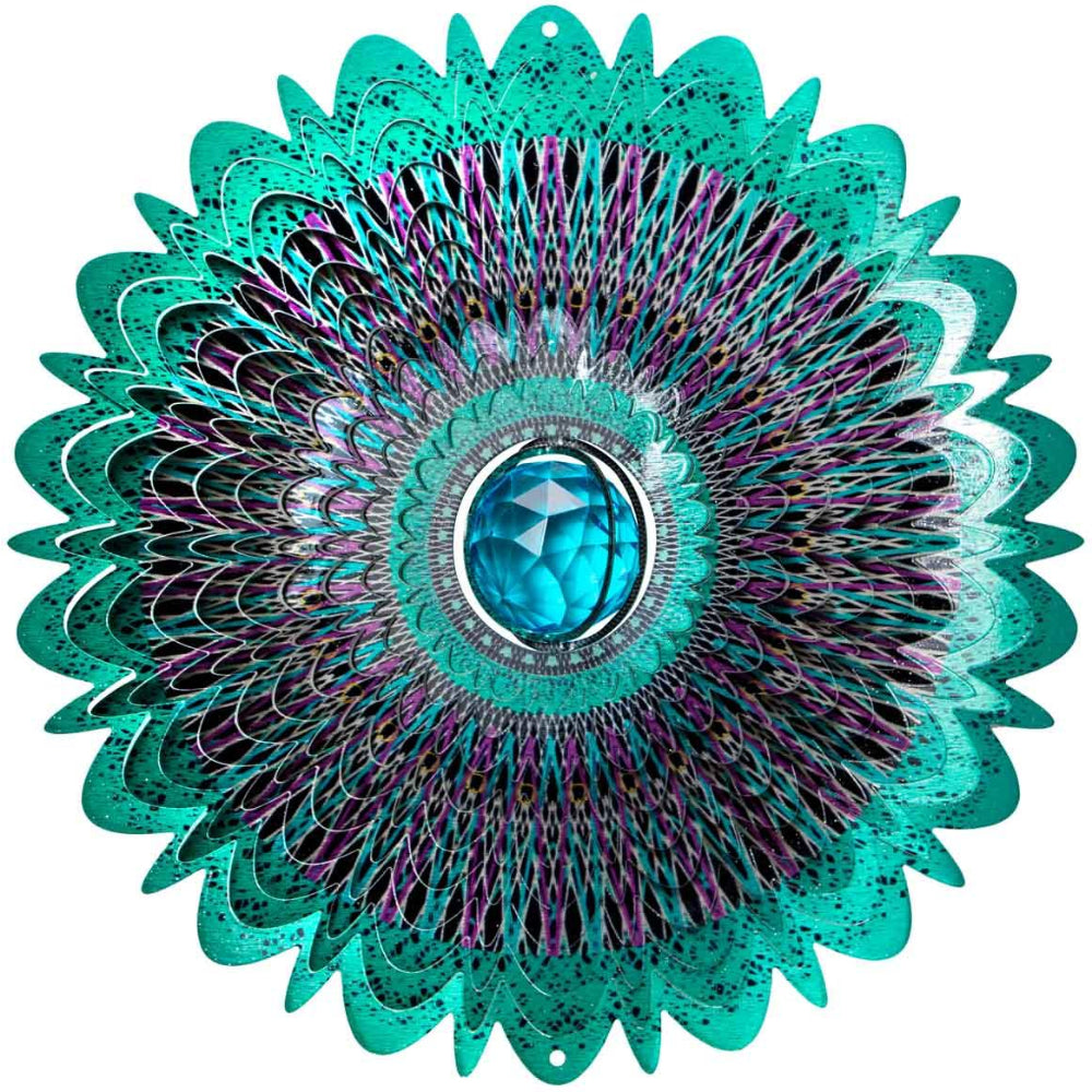 Spinfinity Stainless Steel Wind Spinners - 12"