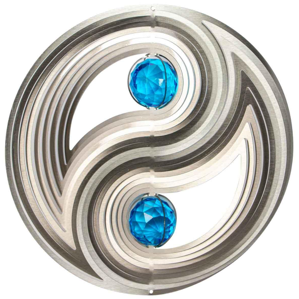 Spinfinity Stainless Steel Wind Spinners - 12"