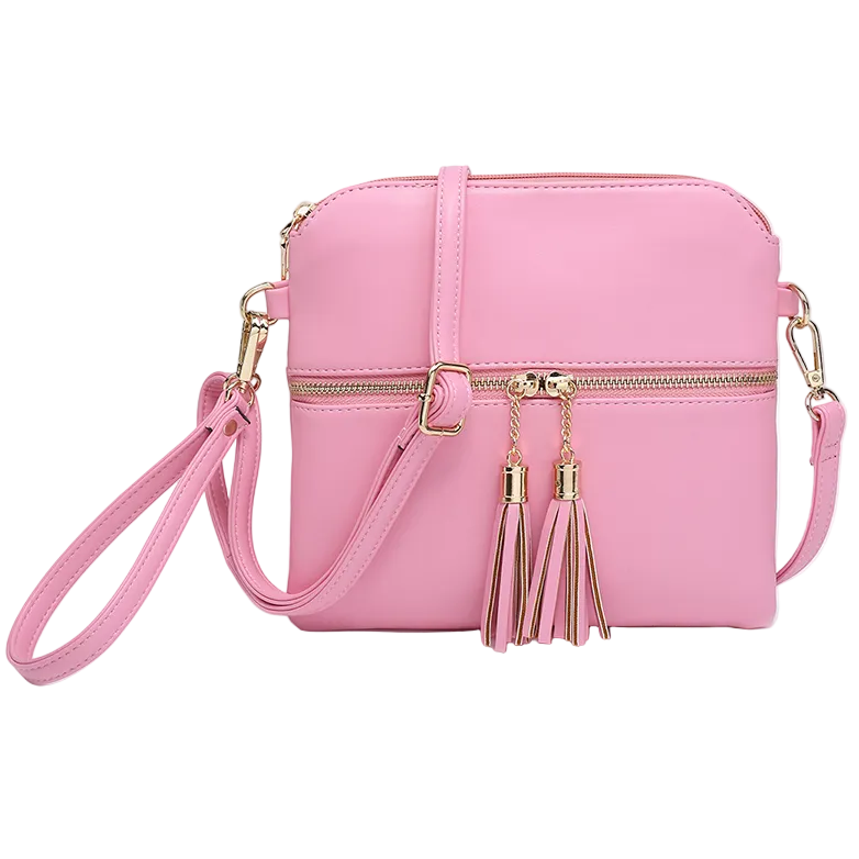 Jen & Co. Tara Vegan Leather Crossbody Bag