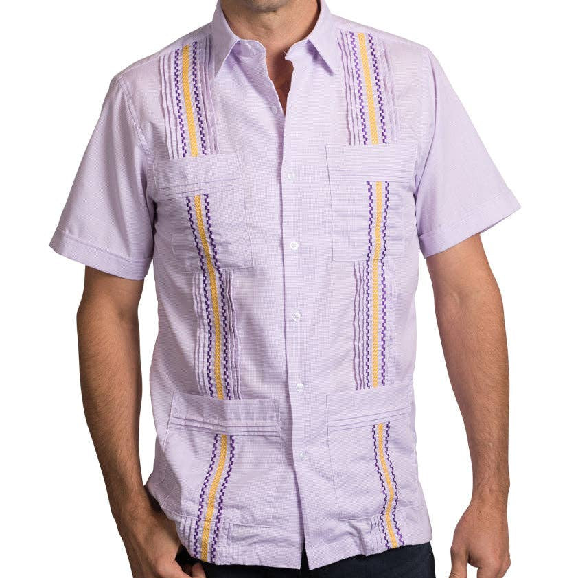 San Cristobal Wrinkle-Free Cotton Guayabera Shirts