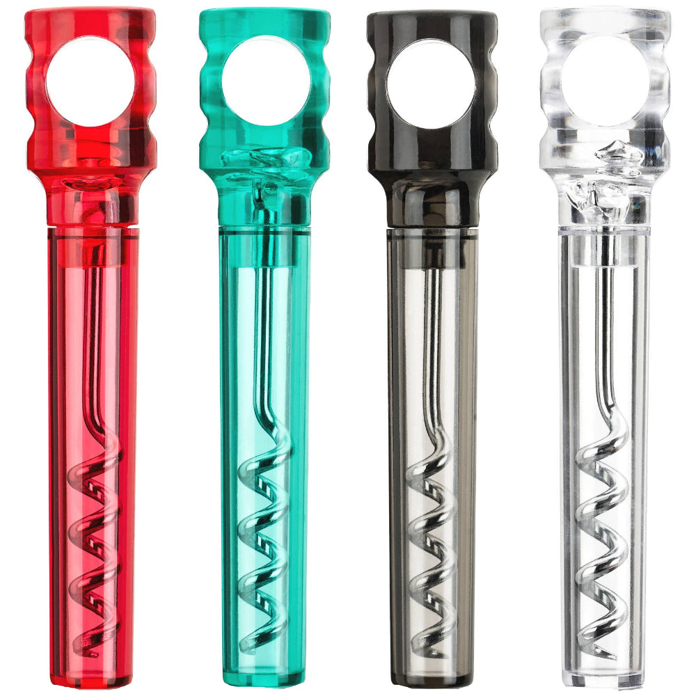 TRUE Covert Plastic Transparent Pocket Corkscrews - 2 pc.