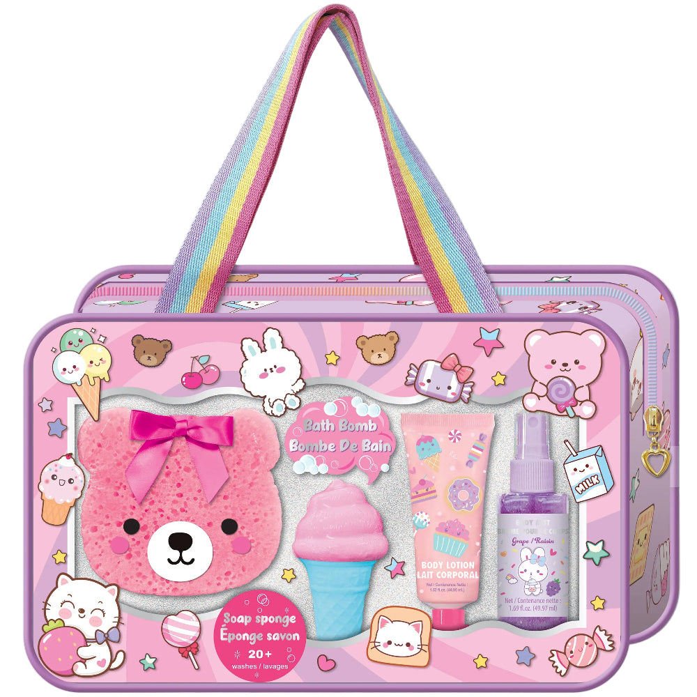 Hot Focus Critters Kids Bath & Body Spa Set - 5 pc.