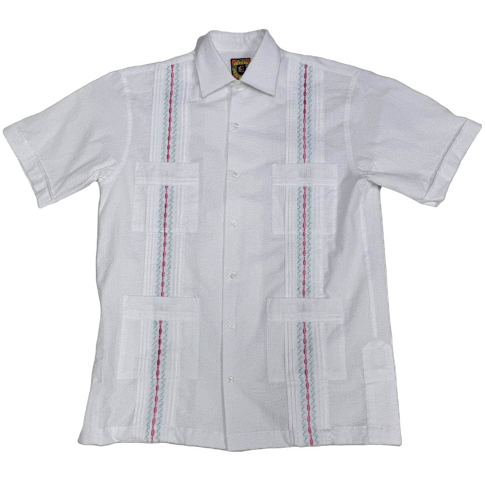 San Cristobal Wrinkle-Free Cotton Guayabera Shirts