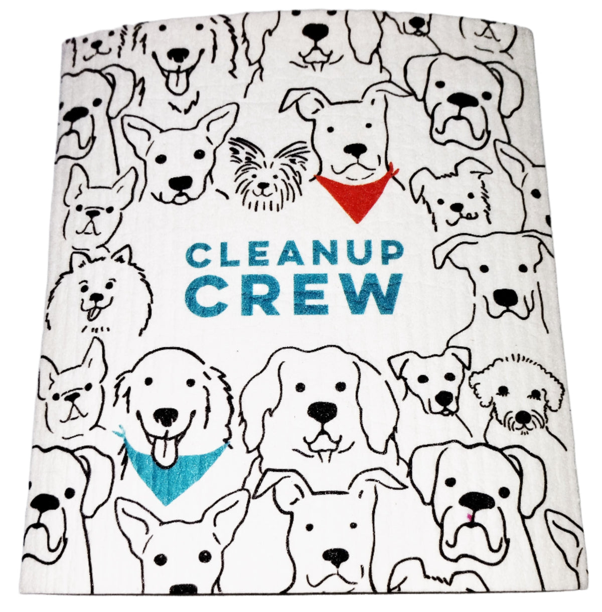 "Cleanup Crew" Biodegradable Kitchen Cloth
