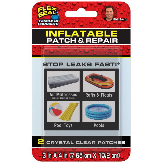 Flex Seal Inflatable Patch Repair Kit - 3" x 4"