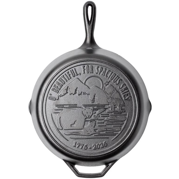 Lodge Cast Iron America Semiquincentennial (250th) Skillets - 10.25" & 12"