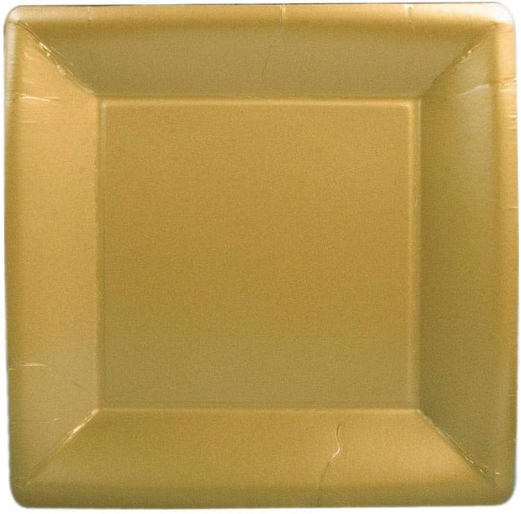 Caspari Square Paper Plates - 8 pc.