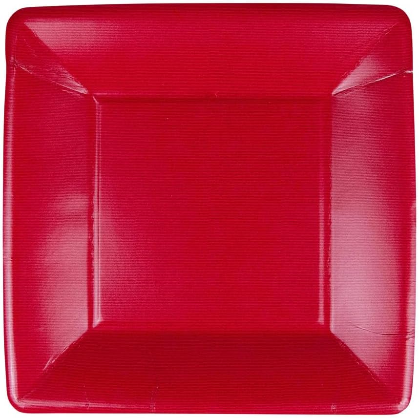 Caspari Square Paper Plates - 8 pc.