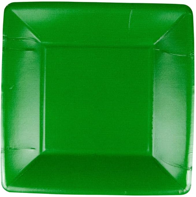 Caspari Square Paper Plates - 8 pc.