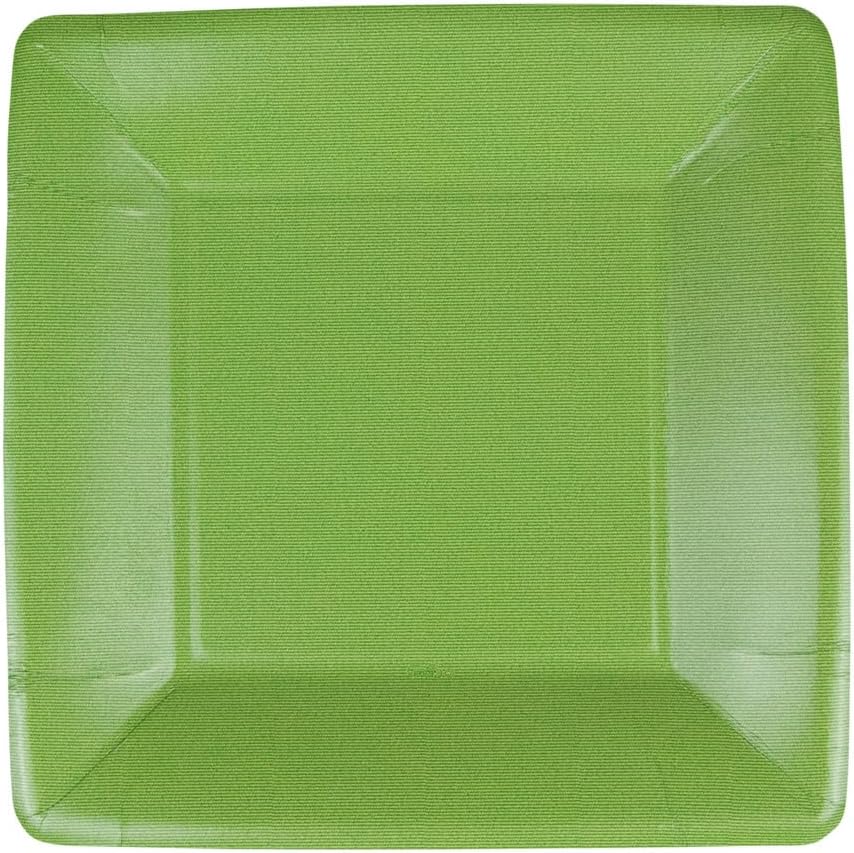 Caspari Square Paper Plates - 8 pc.