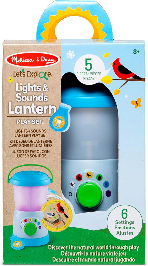 Melissa & Doug "Let's Explore!" Light & Sound Camping Lantern