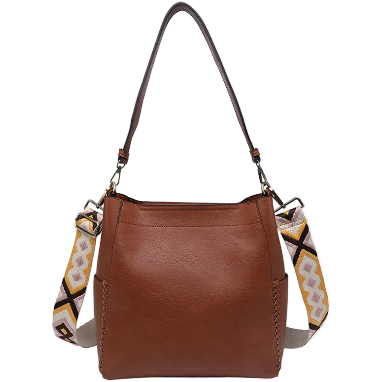 Jen & Co. Penny 2-in-1 Vegan Leather Bucket Bag