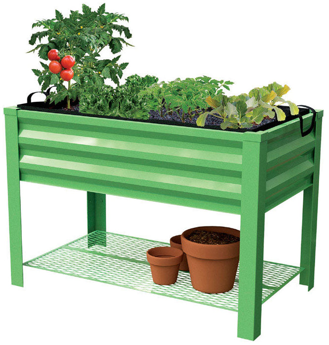 Panacea Steel Raised Garden Bed (Green) - 24" x 46"