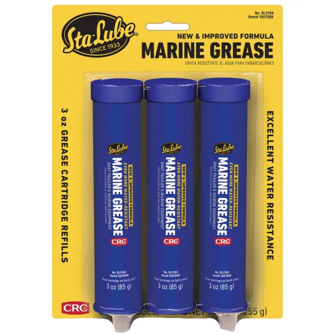Sta-Lube Marine Grease Mini Cartridges - 3 oz. (3 pc.)