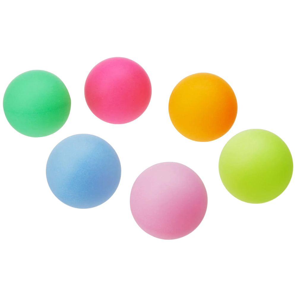 TRUE Neon Beer Pong Ping-Pong Balls - 6 pc.