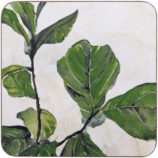 RockFlowerPaper  Artful Coasters (Square) - 4 pc.