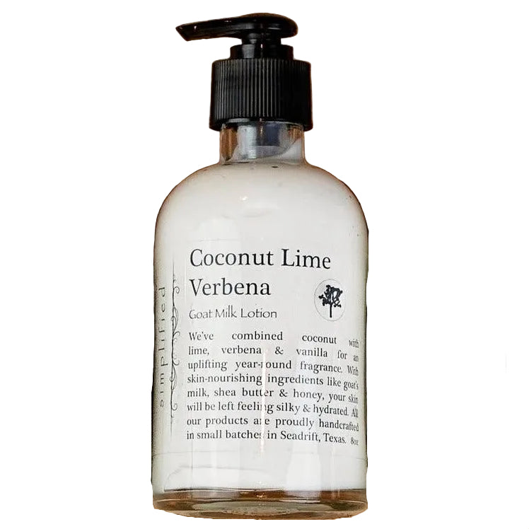 Simplified Soap Goat Milk Lotion - 1 oz. to 16 oz.