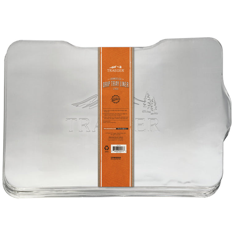 Traeger Disposable Aluminum Grill Drip Tray Liners