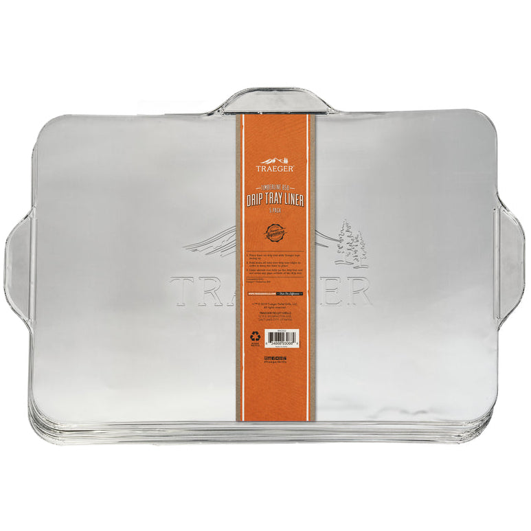 Traeger Disposable Aluminum Grill Drip Tray Liners