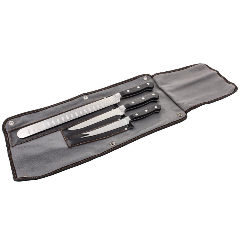 Oklahoma Joe's Stainless Steel Blacksmith Grilling Knife Set - 4 pc.