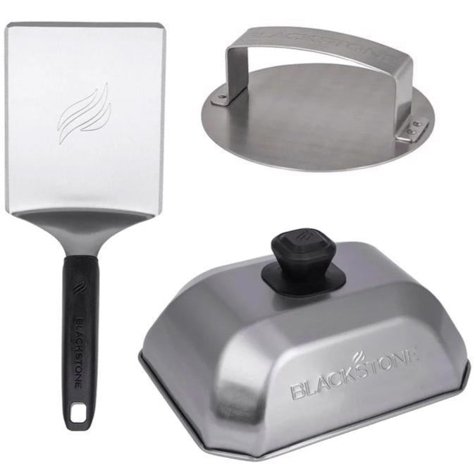 Blackstone Stainless Steel Burger Griddle Kit - 3 pc.