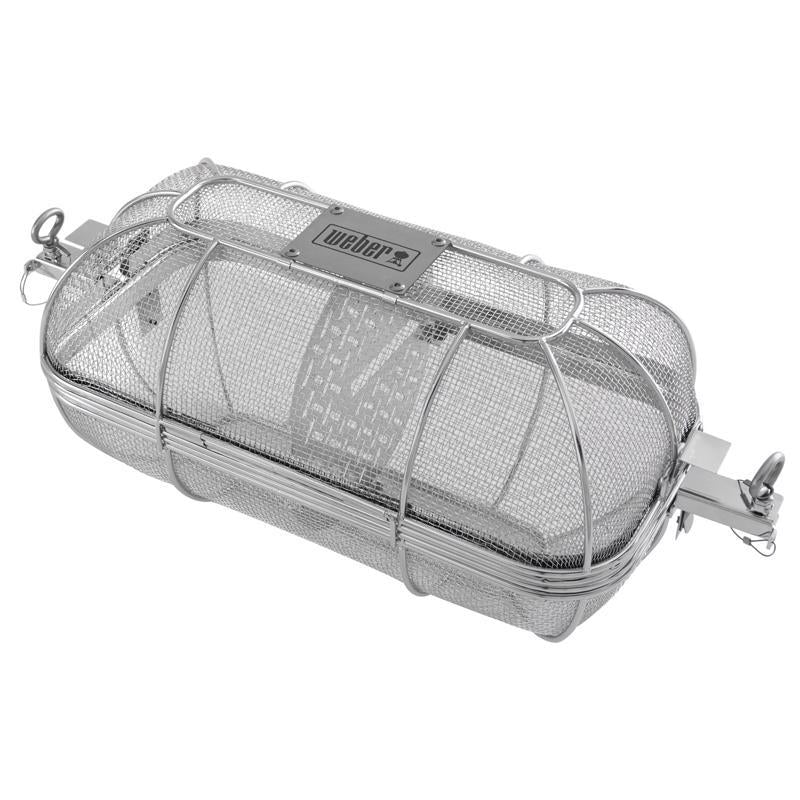 Weber Rotisserie Crisping Basket Grill Attachment - 18.95"