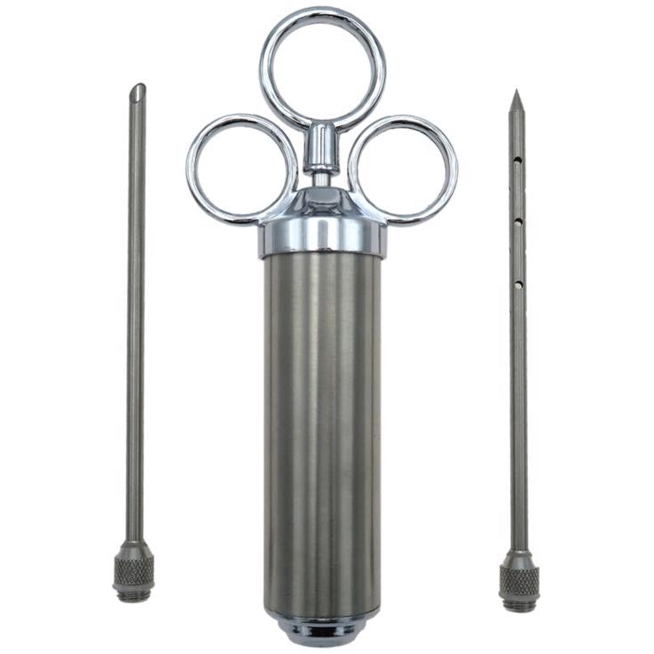 Grill Mark Stainless Steel Seasoning Injector - 2 oz.