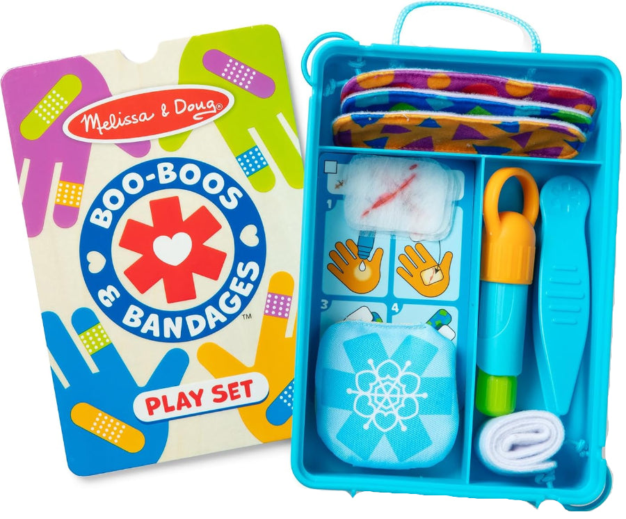 Melissa & Doug Boo-Boo's & Bandages First Aid Playset - 15 pc.