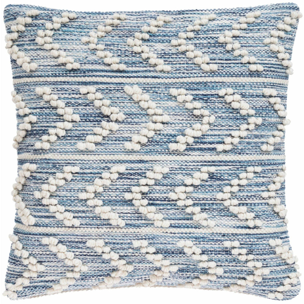 Annie Selke Polyester Hobnail Textured Throw Pillows - 22" x 22"