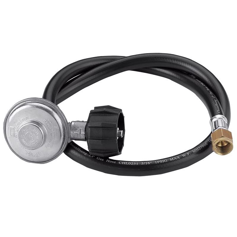 Weber Replacement Rubber Gas Line Hose & Regulator - 31.2"
