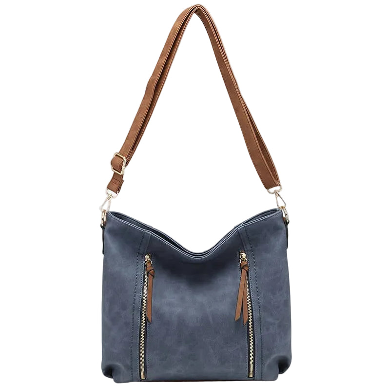 Jen & Co. Mina Vegan Leather Hobo Bag