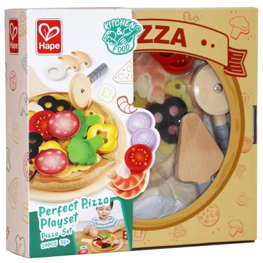 Hape Perfect Pizza Toy Playset - 29 pc.