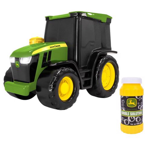Sunny Days Motorized John Deere Tractor Bubble Blower