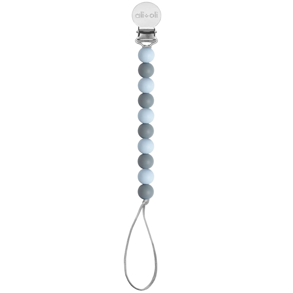 Ali + Oli Beaded Silicone Pacifier Clip